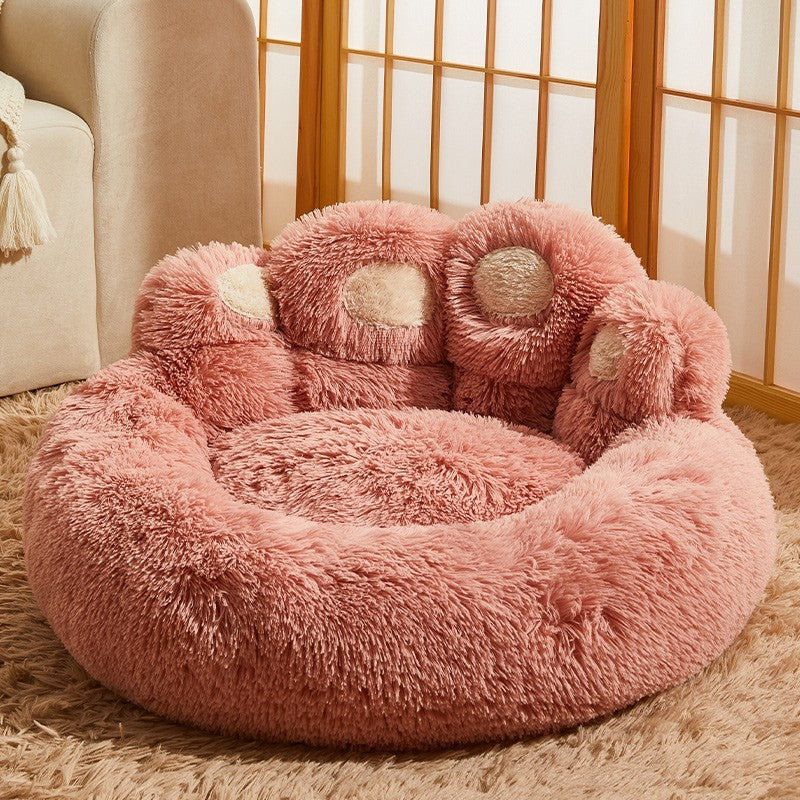Fleece-Lined Sofa Mattress for Medium to Large Dogs, Ideal for Corgis and Golden Retrievers