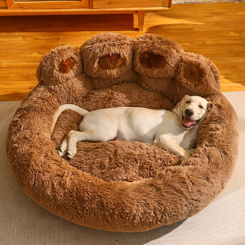 Fleece-Lined Sofa Mattress for Medium to Large Dogs, Ideal for Corgis and Golden Retrievers