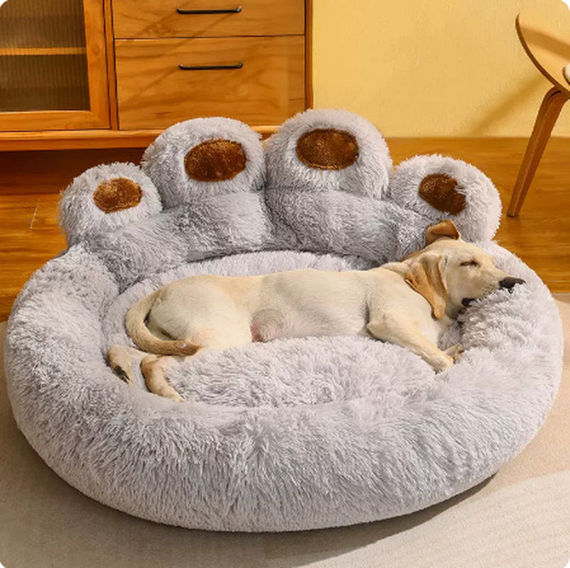Fleece-Lined Sofa Mattress for Medium to Large Dogs, Ideal for Corgis and Golden Retrievers