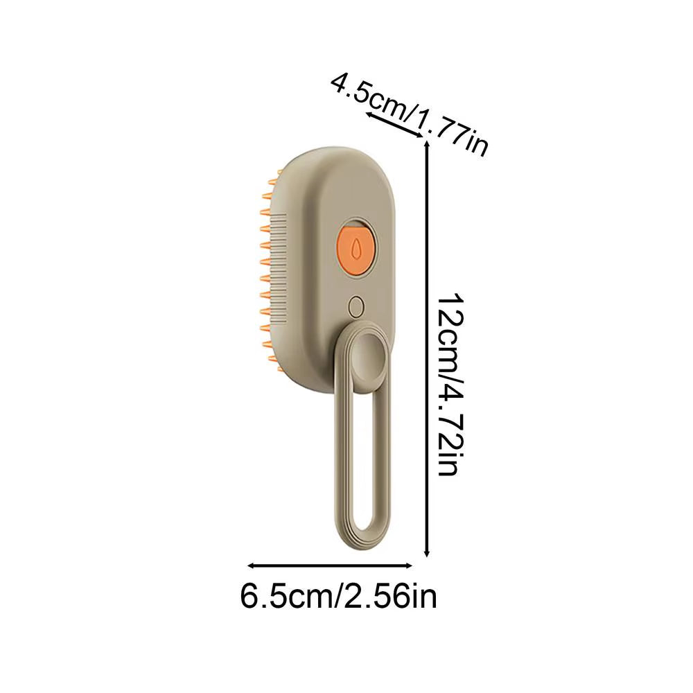 Multifunctional 3-in-1 Cat and Dog Steam Grooming Brush for Effective Pet Hair Removal
