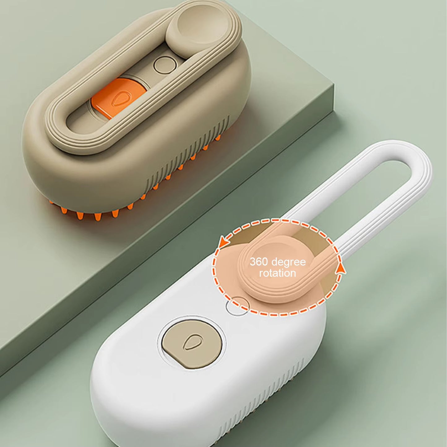 Multifunctional 3-in-1 Cat and Dog Steam Grooming Brush for Effective Pet Hair Removal