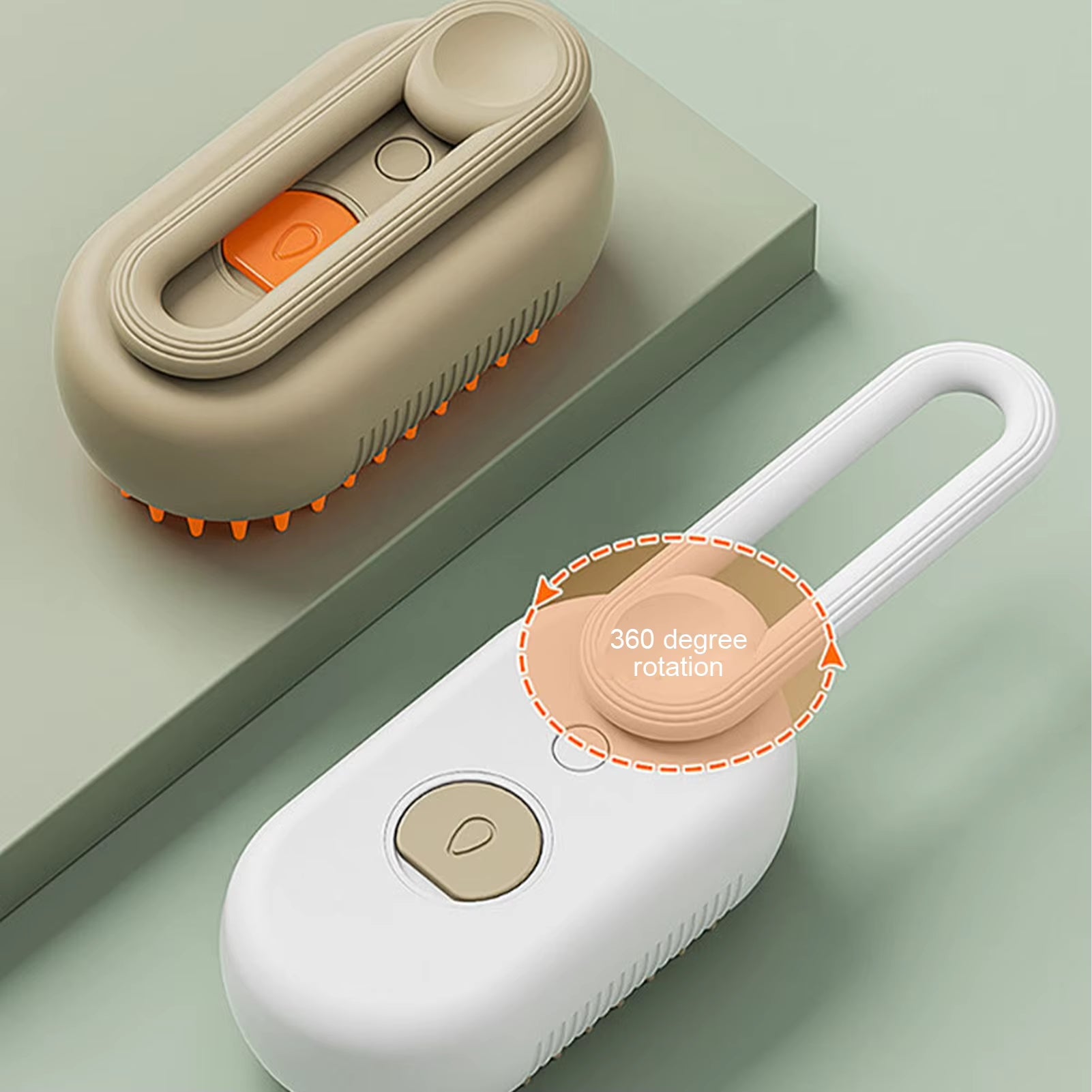 Multifunctional 3-in-1 Cat and Dog Steam Grooming Brush for Effective Pet Hair Removal