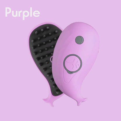 3-in-1 Electric Pet Grooming Brush with Steam and Spray for Cats and Dogs - Massage and Hair Removal Comb